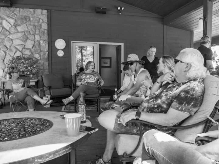 Group photo at the 2023 Stroud National Agency, Inc. Summer Cookout. © 2023 Stroud National Agency, Inc. All rights reserved.