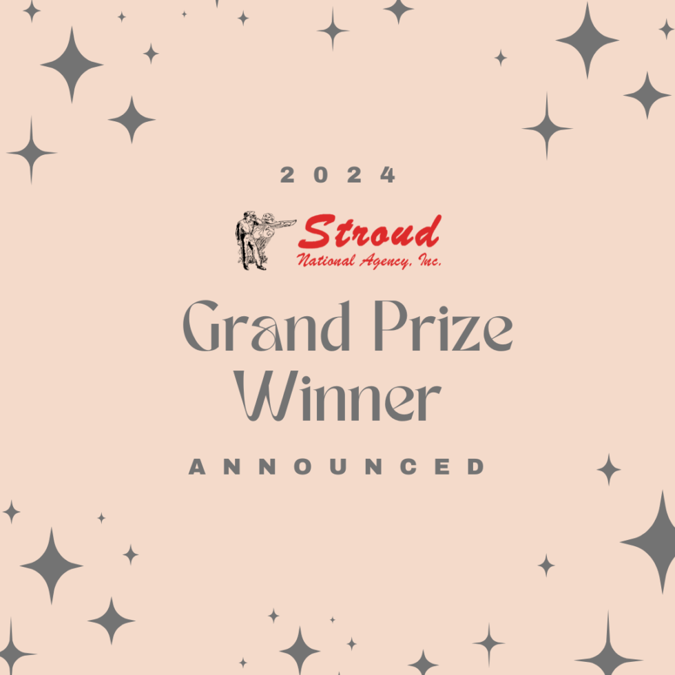 2024 Grand Prize Winner Announced; Stroud National Agency, Inc. A drawing for agents contracted with Farm and Ranch Insurance MGA Stroud National Agency, Inc., whose service area includes Nebraska, and 17 other states in the midwestern, southwestern, and western United States.