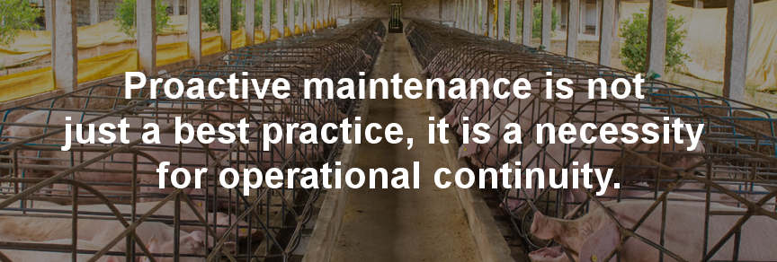 Proactive maintenance is not just a best practice; it is a necessity for operational continuity.